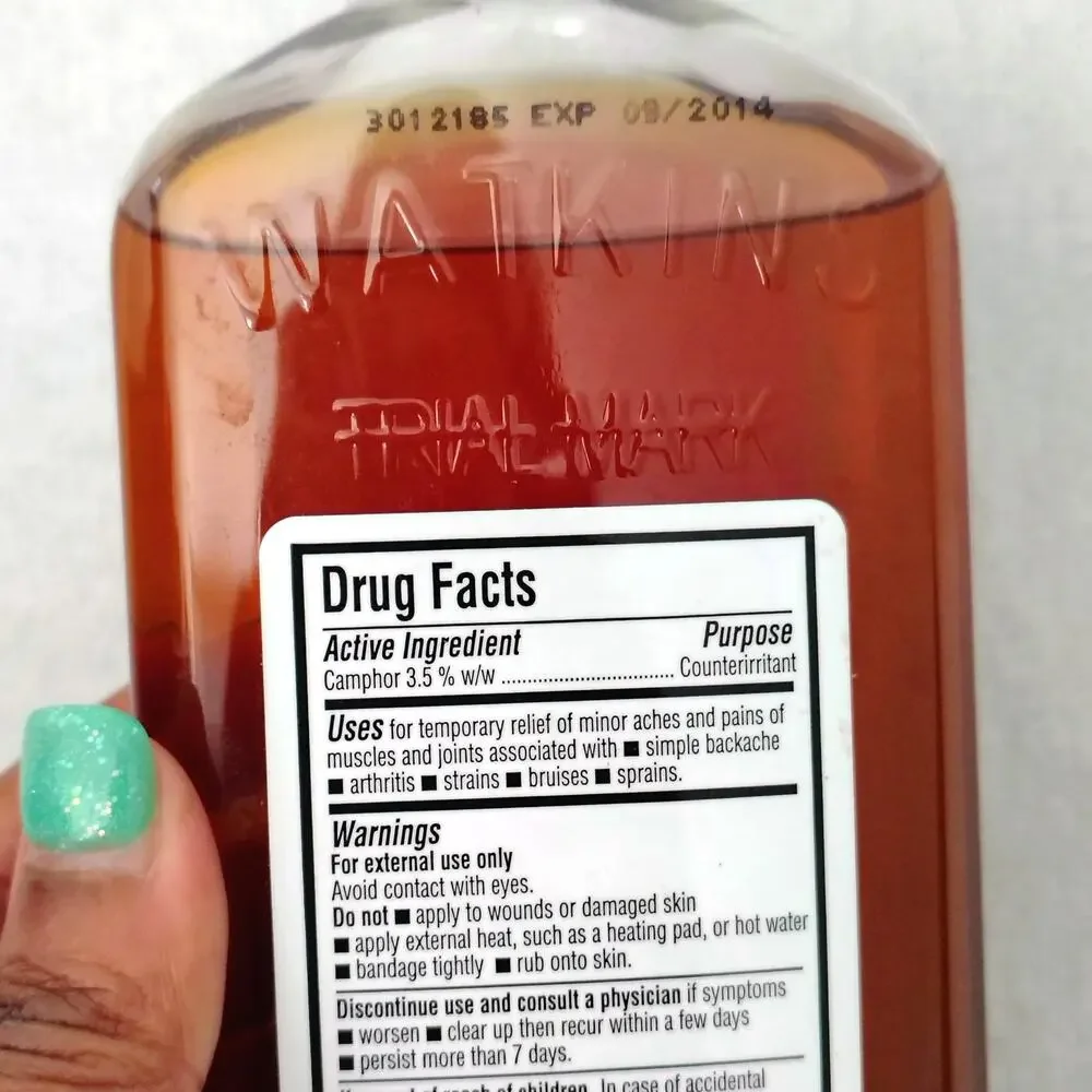 J R Watkins Pain Relieving Liniment Brown 11 oz EXP 09/14 For Minor Aches